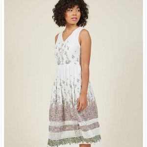 Modcloth Groove of Gratitude Dress